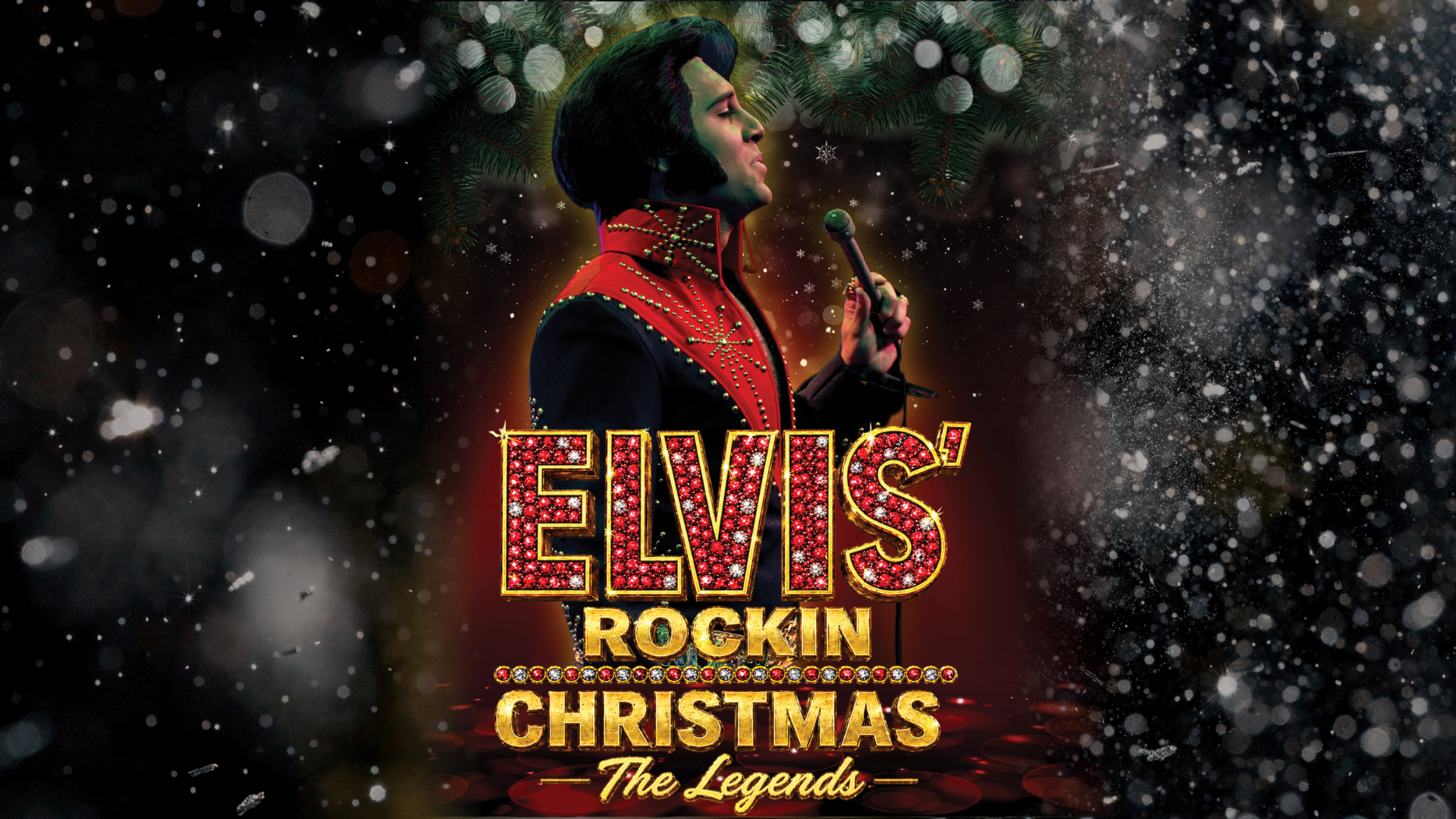 Elvis Rockin Christmas: The Legends at Circle Square Cultural Center, in Ocala, Florida.
