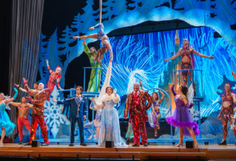 Cirque Musica Holiday Wonderland at Circle Square Cultural Center.