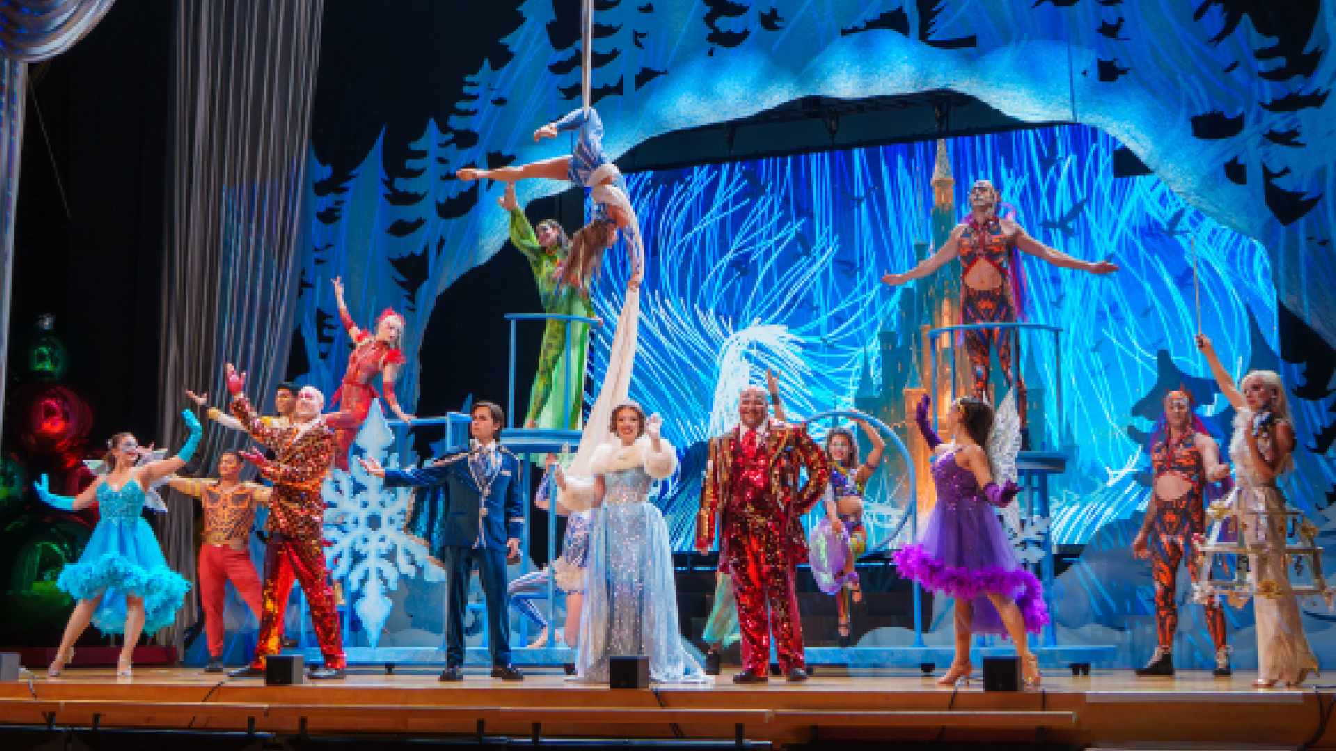 Cirque Musica Holiday Wonderland at Circle Square Cultural Center.